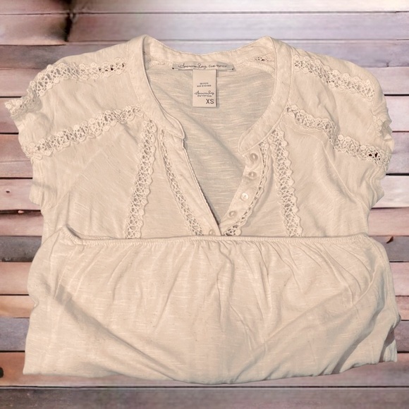 American Rag peasant blouse - Picture 3 of 6